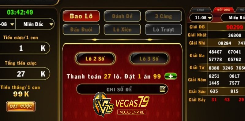 Cách Chơi Lô Đề Vegas79